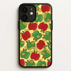 Artsy Apples Pattern  - Fruits Phone Case for iPhone 11