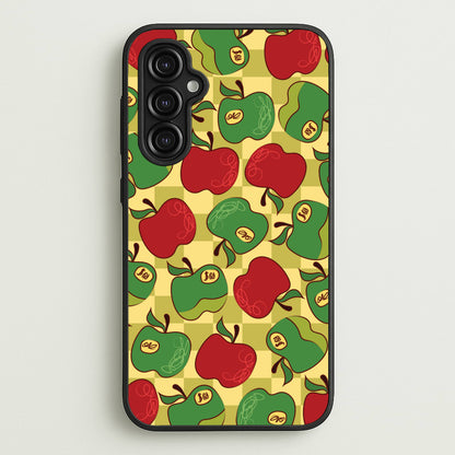 Artsy Apples Pattern  - Fruits Phone Case for Galaxy A14