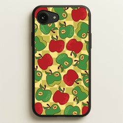 Artsy Apples Pattern  - Fruits Phone Case for iPhone 16e