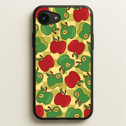 Artsy Apples Pattern  - Fruits Phone Case for iPhone 16e