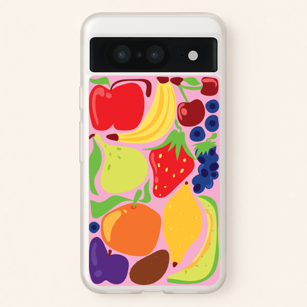 Abstract Fruits  - Fruits Phone Case for Google Pixel 8
