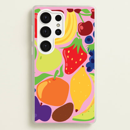 Abstract Fruits  - Fruits Phone Case for Galaxy S25 Ultra