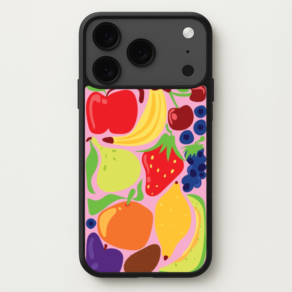 Abstract Fruits Phone Case for iPhone 17 Pro
