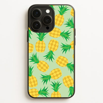 Pineapples Pattern  - Fruits Phone Case for iPhone 16 Pro Max