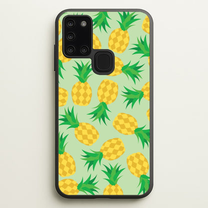 Pineapples Pattern  - Fruits Phone Case for Galaxy A21s
