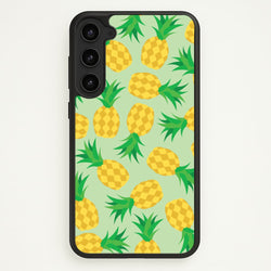 Pineapples Pattern  - Fruits Phone Case for Galaxy S23
