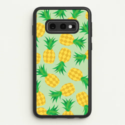 Pineapples Pattern  - Fruits Phone Case for Galaxy S10e