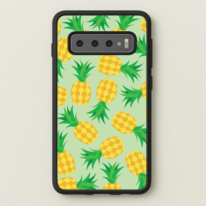 Pineapples Pattern  - Fruits Phone Case for Galaxy S10