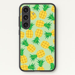 Pineapples Pattern  - Fruits Phone Case for Galaxy S24