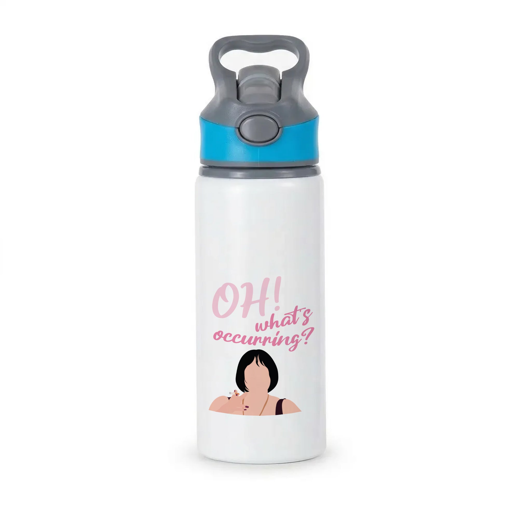 What's Occuring? Active Water Bottle - Blue