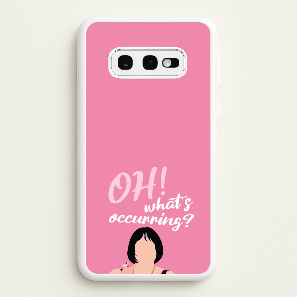 What's Occuring?  - Gavin And Stacey Phone Case for Galaxy S10e