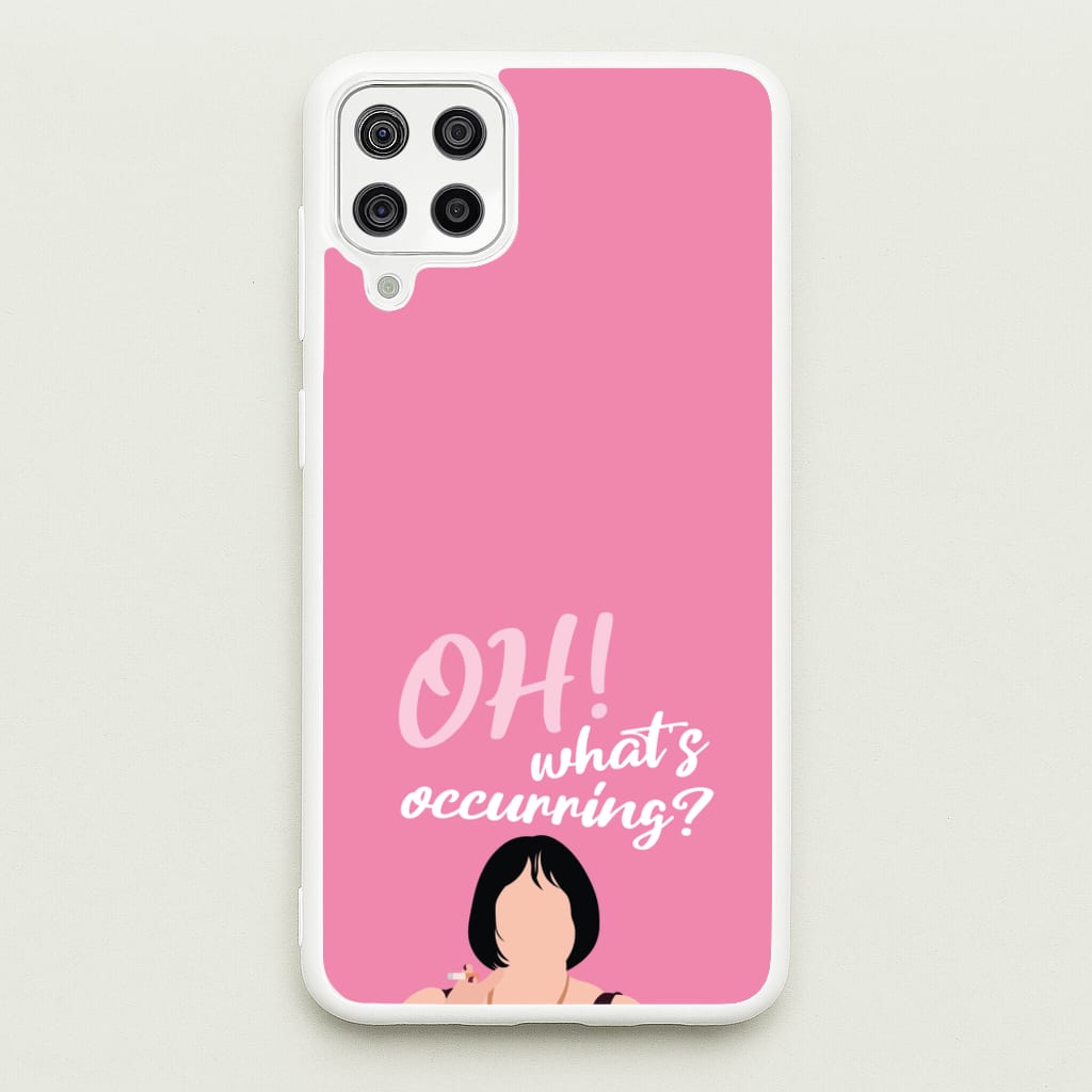What's Occuring?  - Gavin And Stacey Phone Case for Galaxy A12