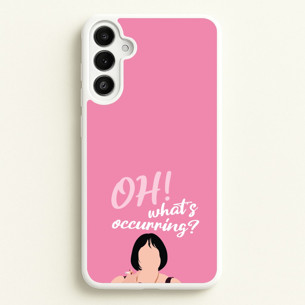What's Occuring?  - Gavin And Stacey Phone Case for Galaxy A34