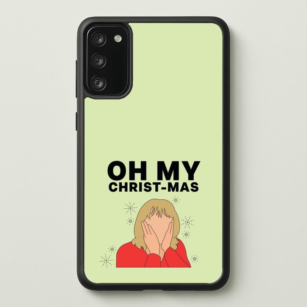 Oh My Christ-Mas  - Gavin And Stacey Phone Case for Galaxy A41