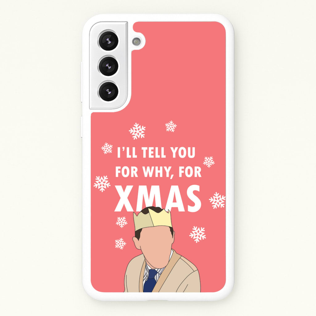 I'll Tell You For Why, For Xmas  - Gavin And Stacey Phone Case for Galaxy S22 Plus