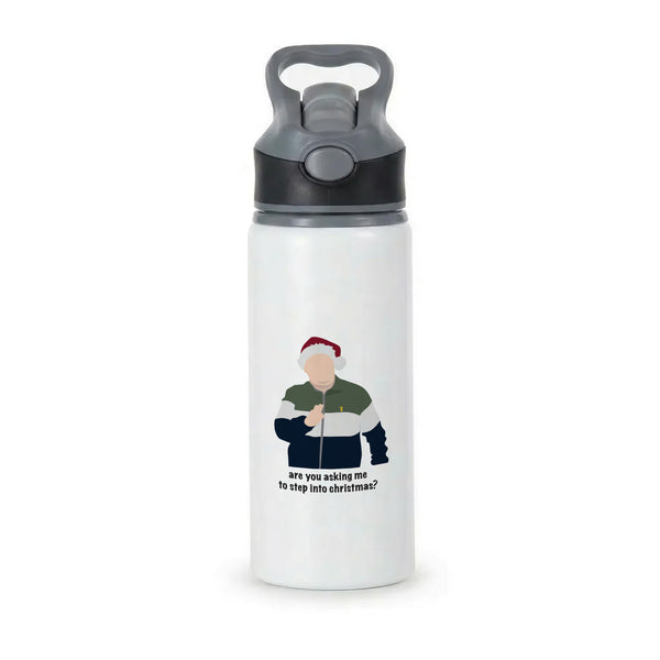 Are You Asking Me To Step Into Christmas - Gavin And Stacey Active Water Bottle - Black