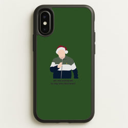Are You Asking Me To Step Into Christmas - Gavin And Stacey  - Gavin And Stacey Phone Case for iPhone X / XS