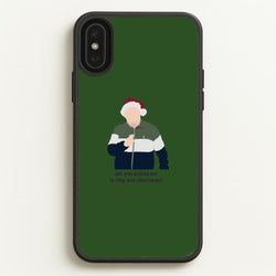 Are You Asking Me To Step Into Christmas - Gavin And Stacey  - Gavin And Stacey Phone Case for iPhone XS Max