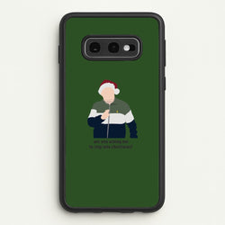 Are You Asking Me To Step Into Christmas - Gavin And Stacey  - Gavin And Stacey Phone Case for Galaxy S10e