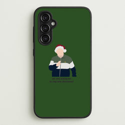 Are You Asking Me To Step Into Christmas - Gavin And Stacey  - Gavin And Stacey Phone Case for Galaxy A14