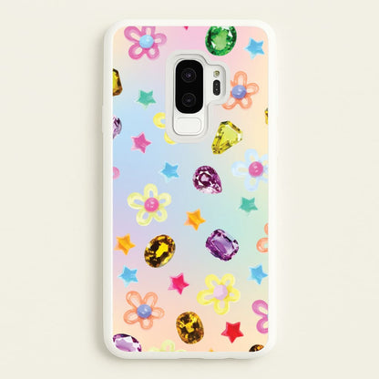Gradient Rainbow Gems Pattern  - Patterns Phone Case for Galaxy S9 Plus