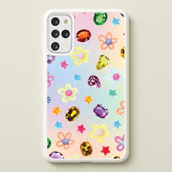 Gradient Rainbow Gems Pattern  - Patterns Phone Case for Galaxy S20 Plus