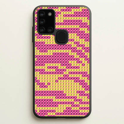 Sequin Tiger Pattern  - Patterns Phone Case for Galaxy A21s