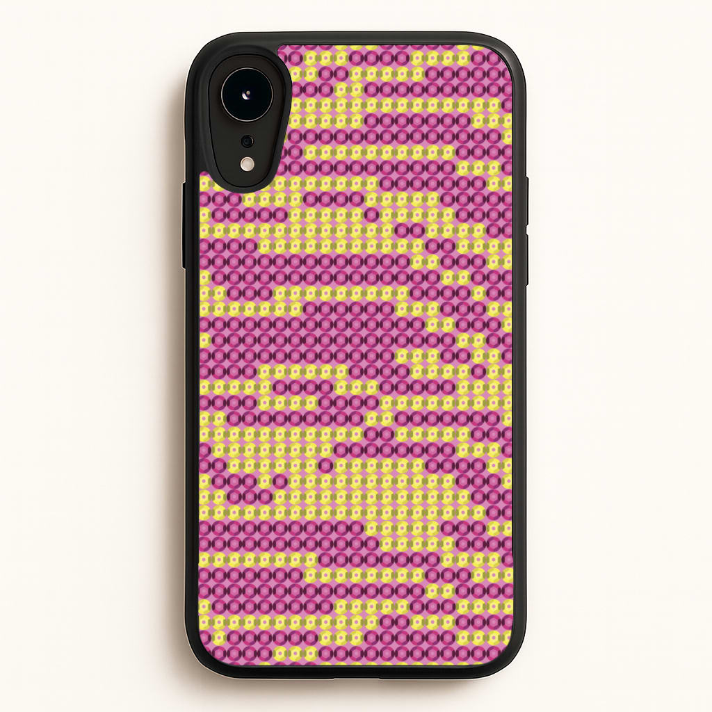 Sequin Tiger Pattern  - Patterns Phone Case for iPhone XR