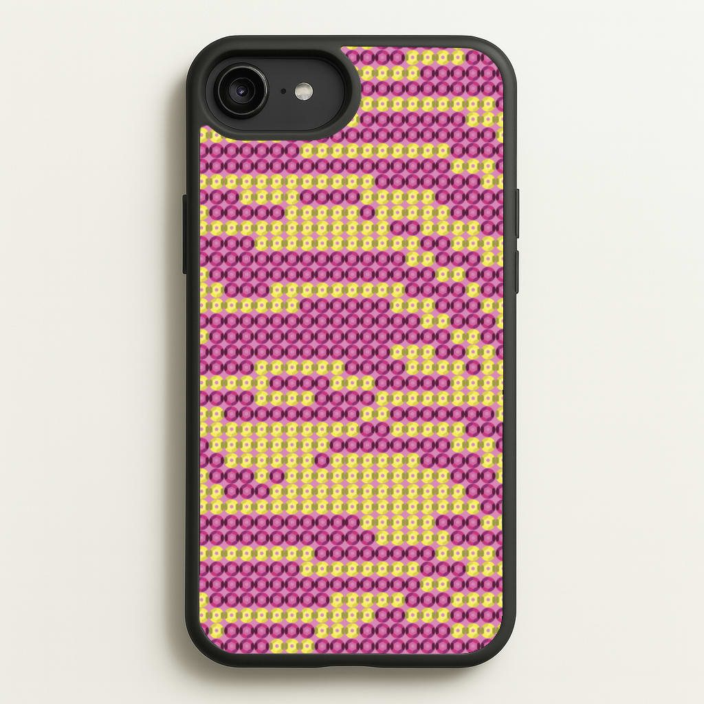 Sequin Tiger Pattern  - Patterns Phone Case for iPhone 6 Plus / 7 Plus / 8 Plus