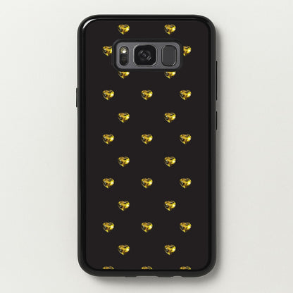 Gold Gem Hearts Pattern  - Patterns Phone Case for Galaxy S8 Plus