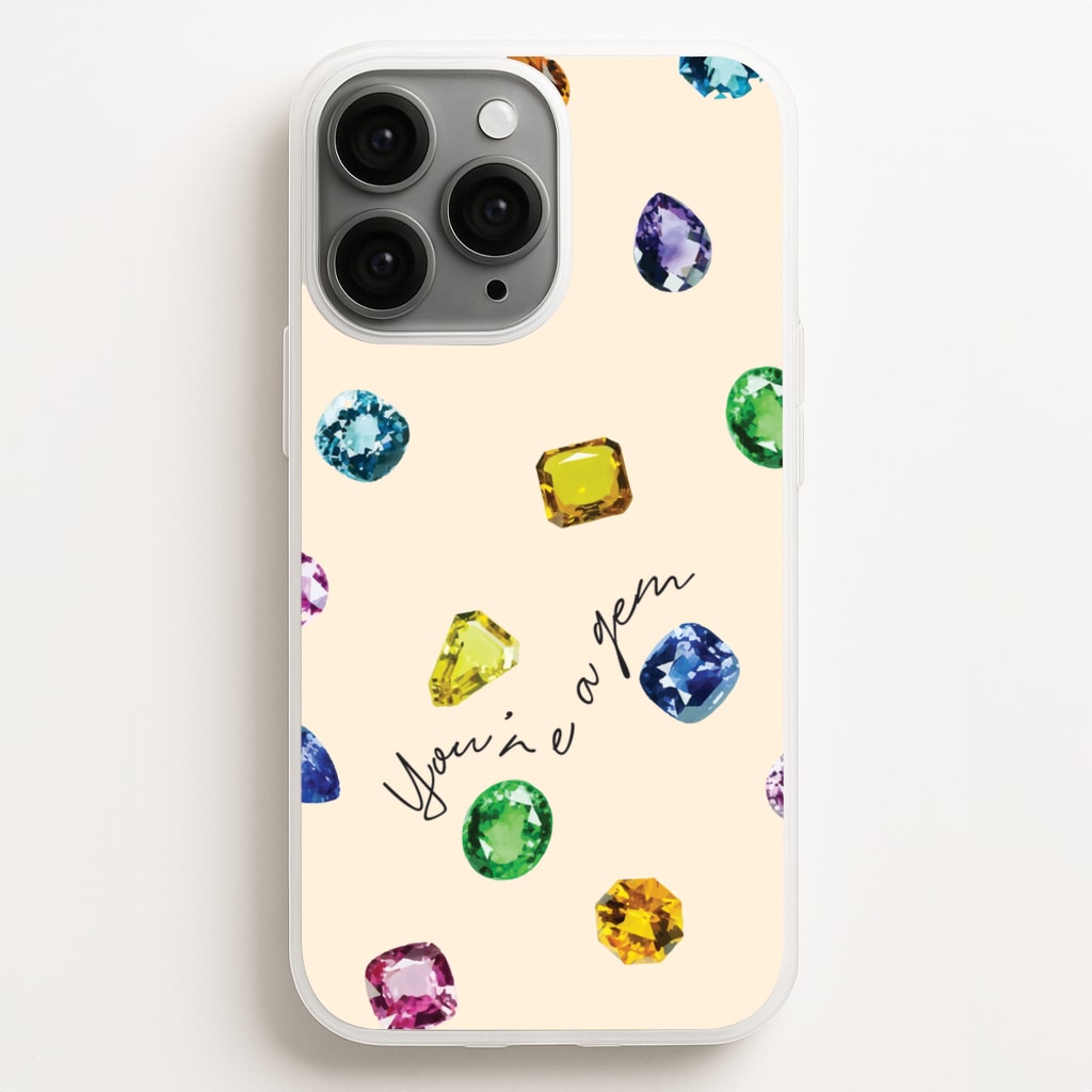 You're A Gem Pattern Phone Case