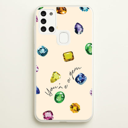 You're A Gem Pattern  - Patterns Phone Case for Galaxy A21s