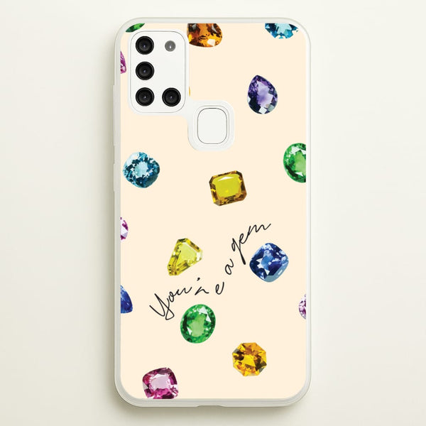You're A Gem Pattern  - Patterns Phone Case for Galaxy A21s