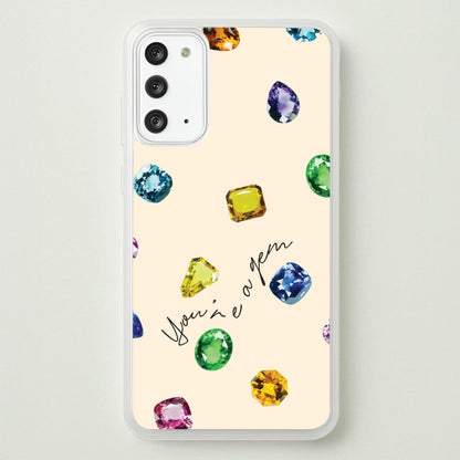 You're A Gem Pattern  - Patterns Phone Case for Galaxy Note 20