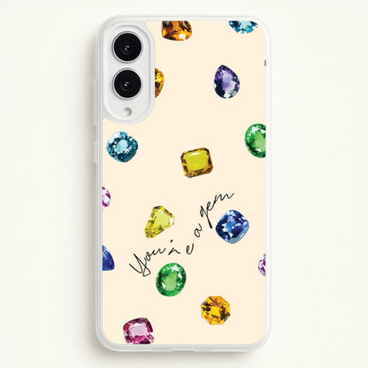 You're A Gem Pattern  - Patterns Phone Case for Galaxy S25 Edge
