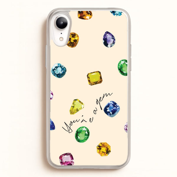 You're A Gem Pattern  - Patterns Phone Case for iPhone XR