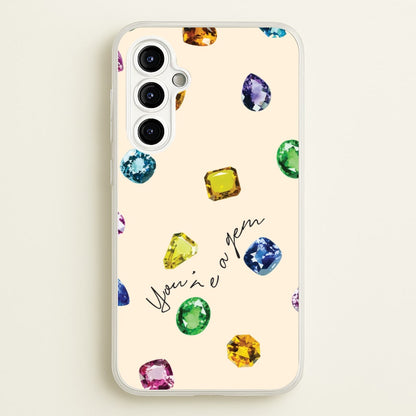You're A Gem Pattern  - Patterns Phone Case for Galaxy A54