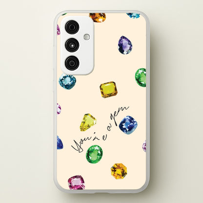 You're A Gem Pattern  - Patterns Phone Case for Galaxy A15