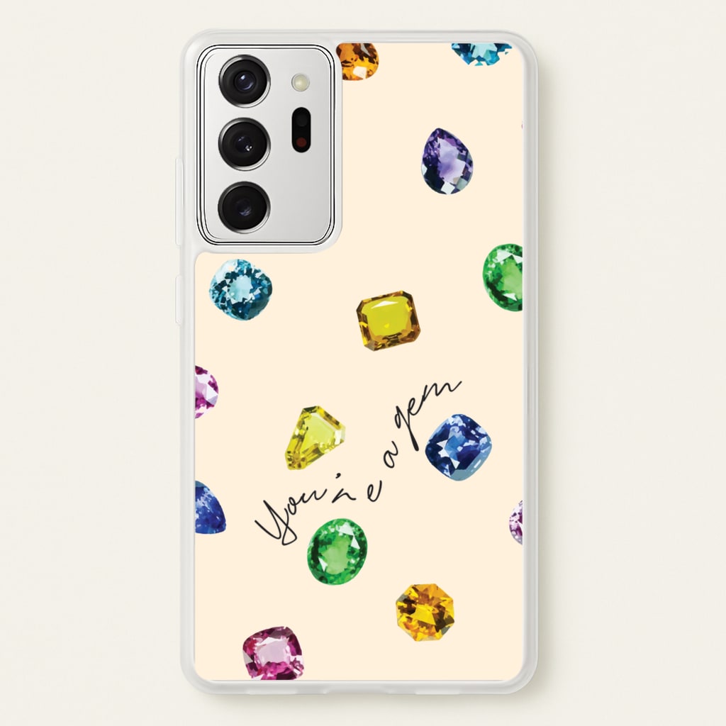You're A Gem Pattern  - Patterns Phone Case for Galaxy Note 20 Ultra