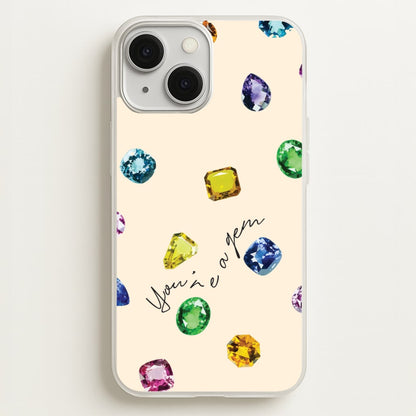 You're A Gem Pattern  - Patterns Phone Case for iPhone 13 Mini