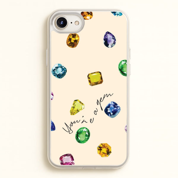 You're A Gem Pattern  - Patterns Phone Case for iPhone 6 / 7 / 8 / SE