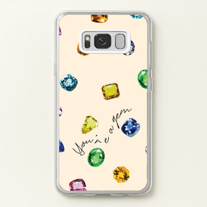 You're A Gem Pattern  - Patterns Phone Case for Galaxy S8