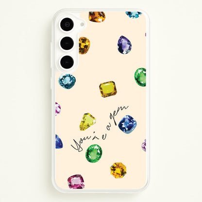 You're A Gem Pattern  - Patterns Phone Case for Galaxy S23 Plus