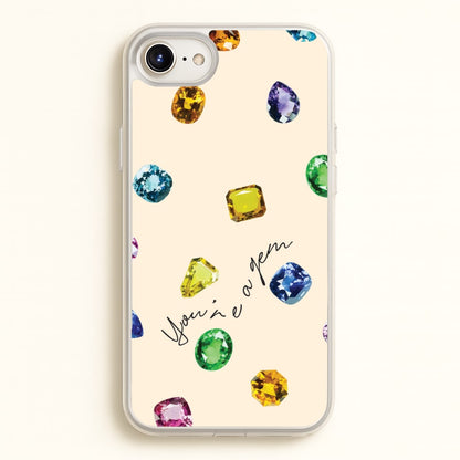 You're A Gem Pattern  - Patterns Phone Case for iPhone 6 Plus / 7 Plus / 8 Plus