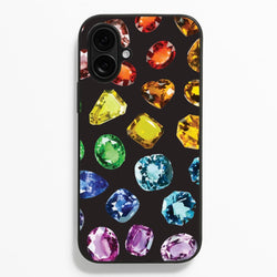 Rainbow Gems Assortment Pattern Phone Case