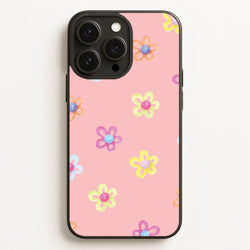 Flower Gems Pattern  - Patterns Phone Case for iPhone 16 Pro Max