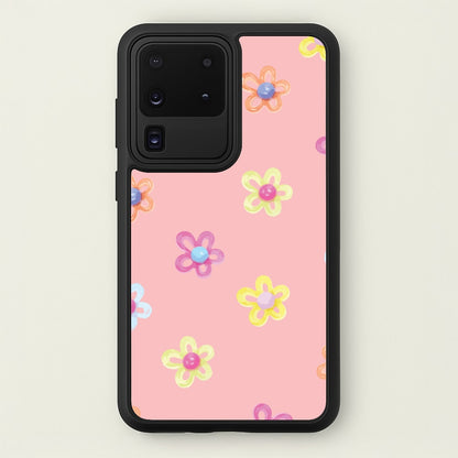 Flower Gems Pattern  - Patterns Phone Case for Galaxy S20 Ultra