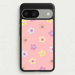 Flower Gems Pattern  - Patterns Phone Case for Google Pixel 9 / 9 Pro