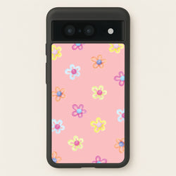 Flower Gems Pattern  - Patterns Phone Case for Google Pixel 8
