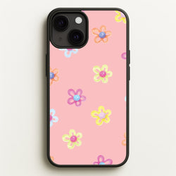 Flower Gems Pattern  - Patterns Phone Case for iPhone 13 Mini